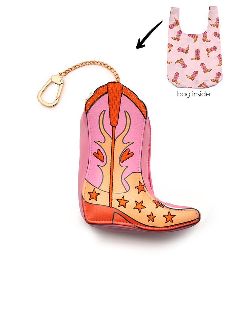 Cowboy 2 in 1 Bag Charm + Shopper Bag