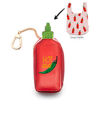 Hot Sauce 2 in 1 Bag Charm + Shopper Bag