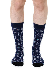 Martini Mens Bamboo Crew Socks