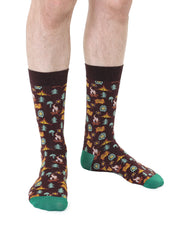 Camping Mens Bamboo Crew Socks