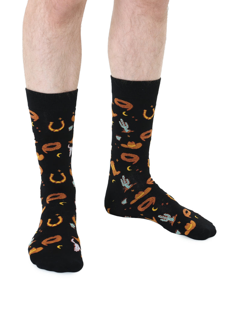 Rodeo Mens Bamboo Crew Socks