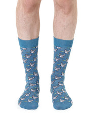 Duck Mens Bamboo Crew Socks