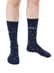 Explore Mens Bamboo Crew Socks