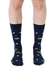Golfing Mens Bamboo Crew Socks