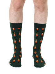 Nutcracker Mens Bamboo Crew Socks