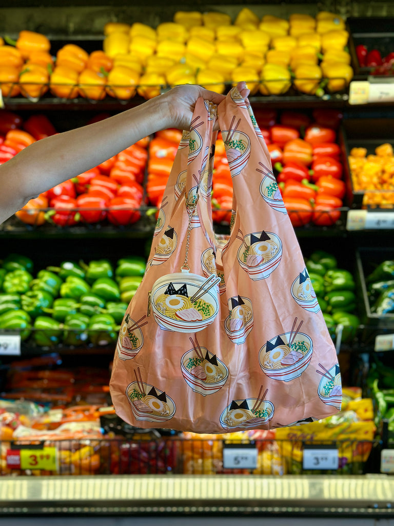 Ramen 2 in 1 Bag Charm + Shopper Bag