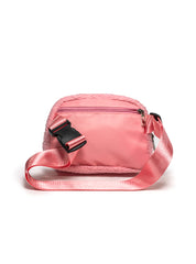 Pink Checker Belt Bag