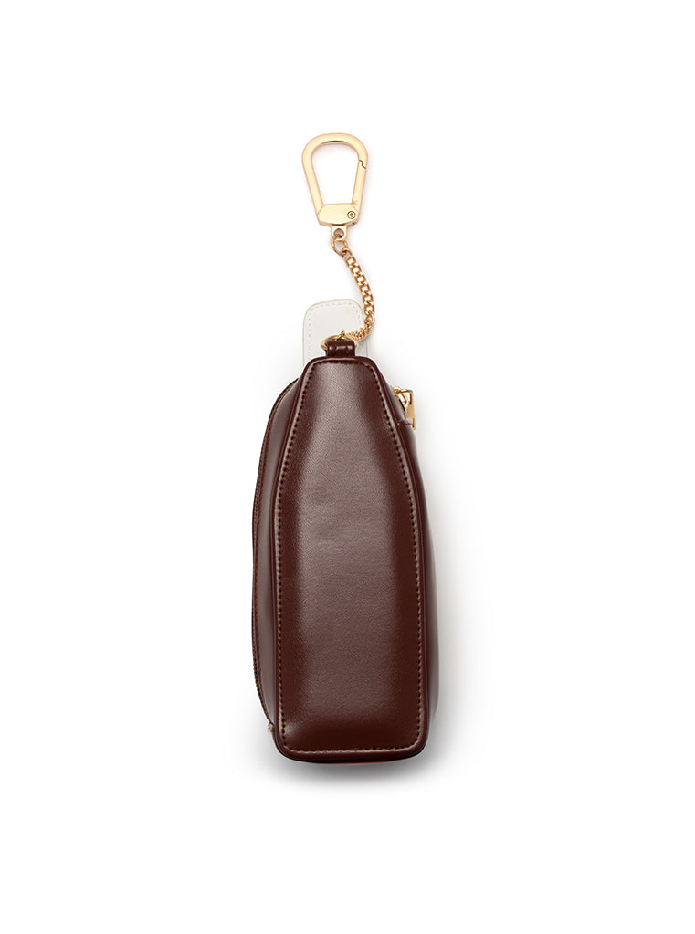 Wine 2 in 1 Bag Charm + Shopper Bag