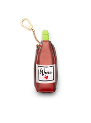 Wine 2 in 1 Bag Charm + Shopper Bag