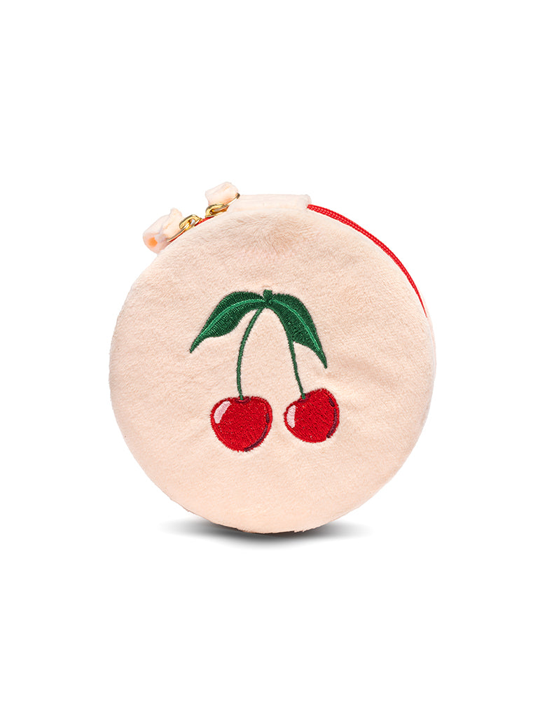 Cherry Jewelry Zip Case – Living Royal