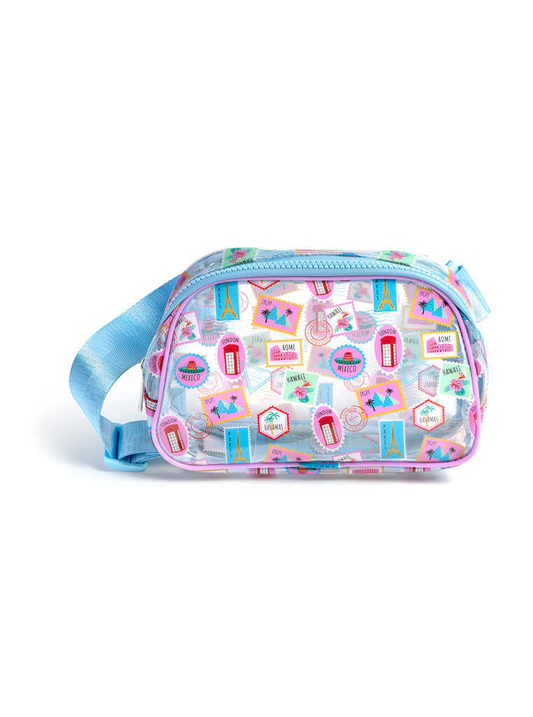 Clear Passport Belt Bag