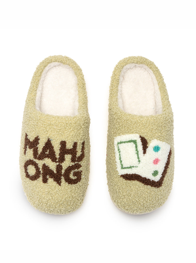 Mahjong Slippers