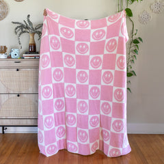 Pink Bolt Blanket