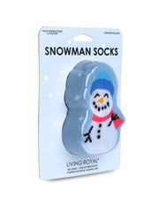 Snowman 3D Crew Sock