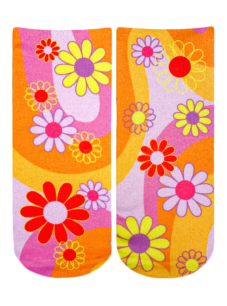 Groovy Daisy Ankle Socks