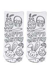 Easter Coloring Sock