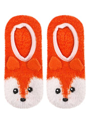 Fuzzy Fox Slipper Socks