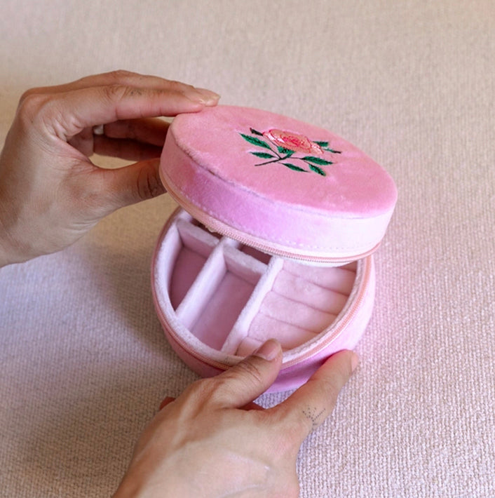 Cherry Jewelry Zip Case – Living Royal