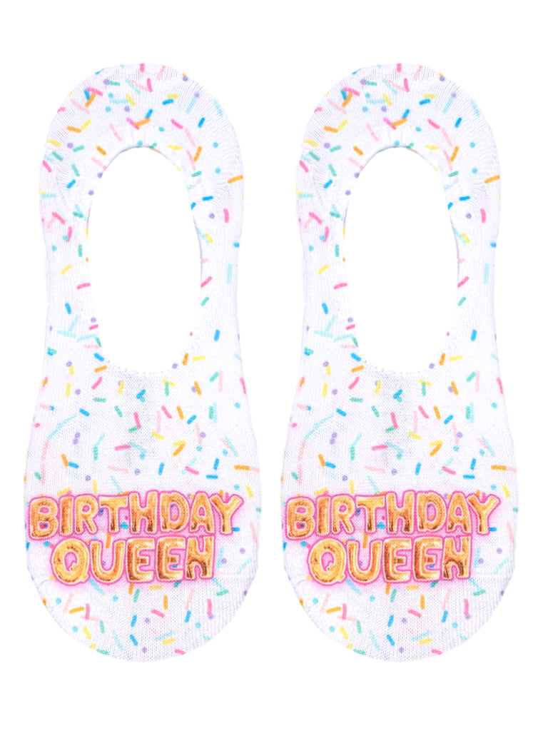 Birthday Queen Liner Socks