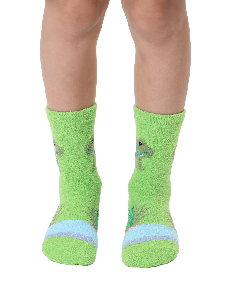 Alligator Kids Fuzzy Socks