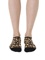 Animal Print Fuzzy Slipper Sock