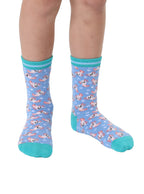 Axolotl Kids Bamboo Crew Socks