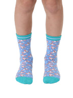 Axolotl Kids Bamboo Crew Socks