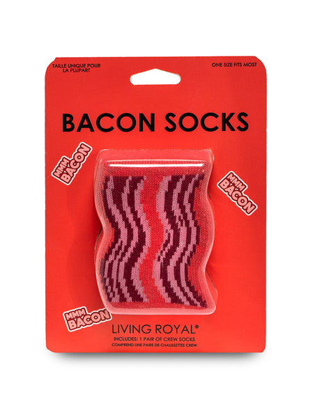 Bacon 3D Crew Sock