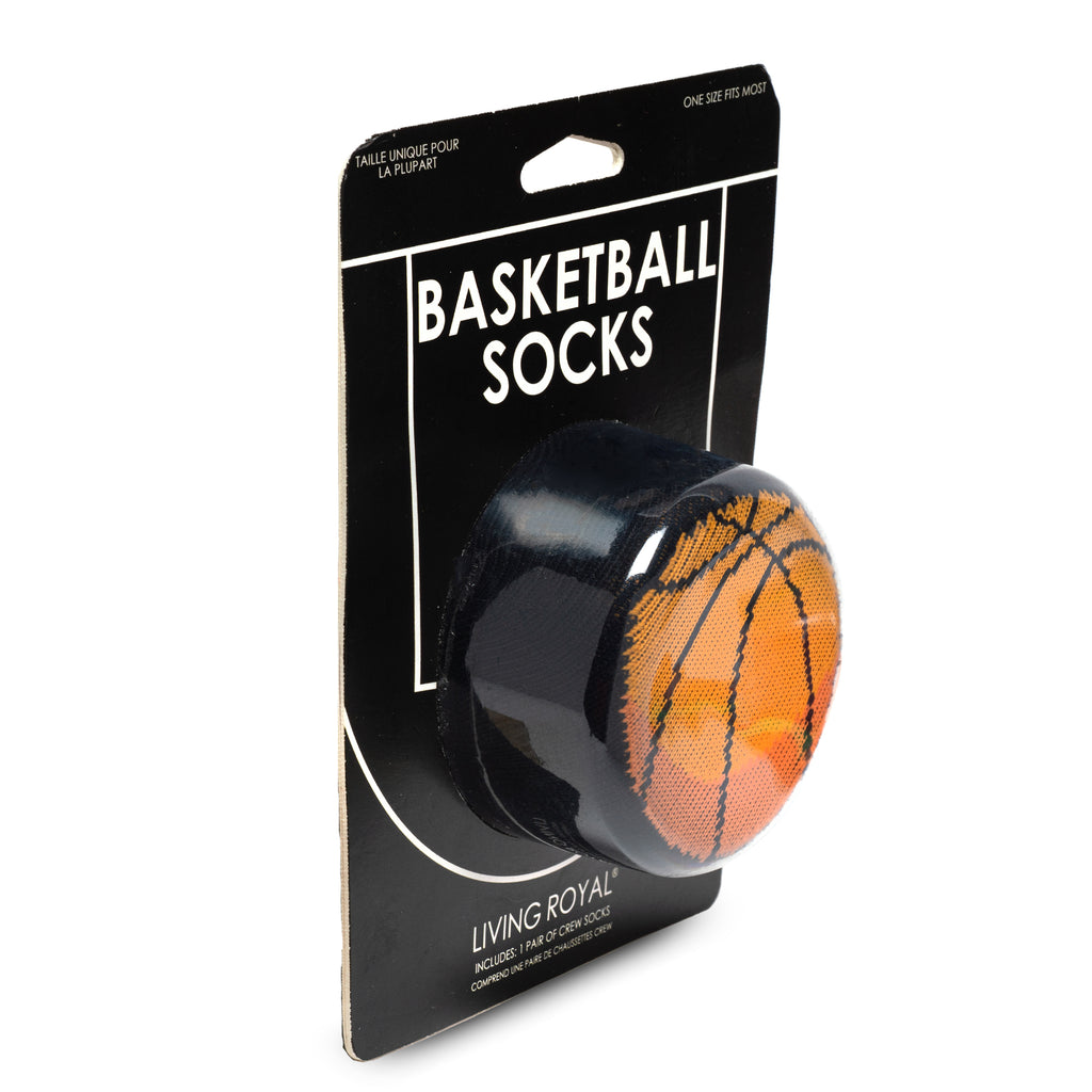 Basketball 3D Crew Sock