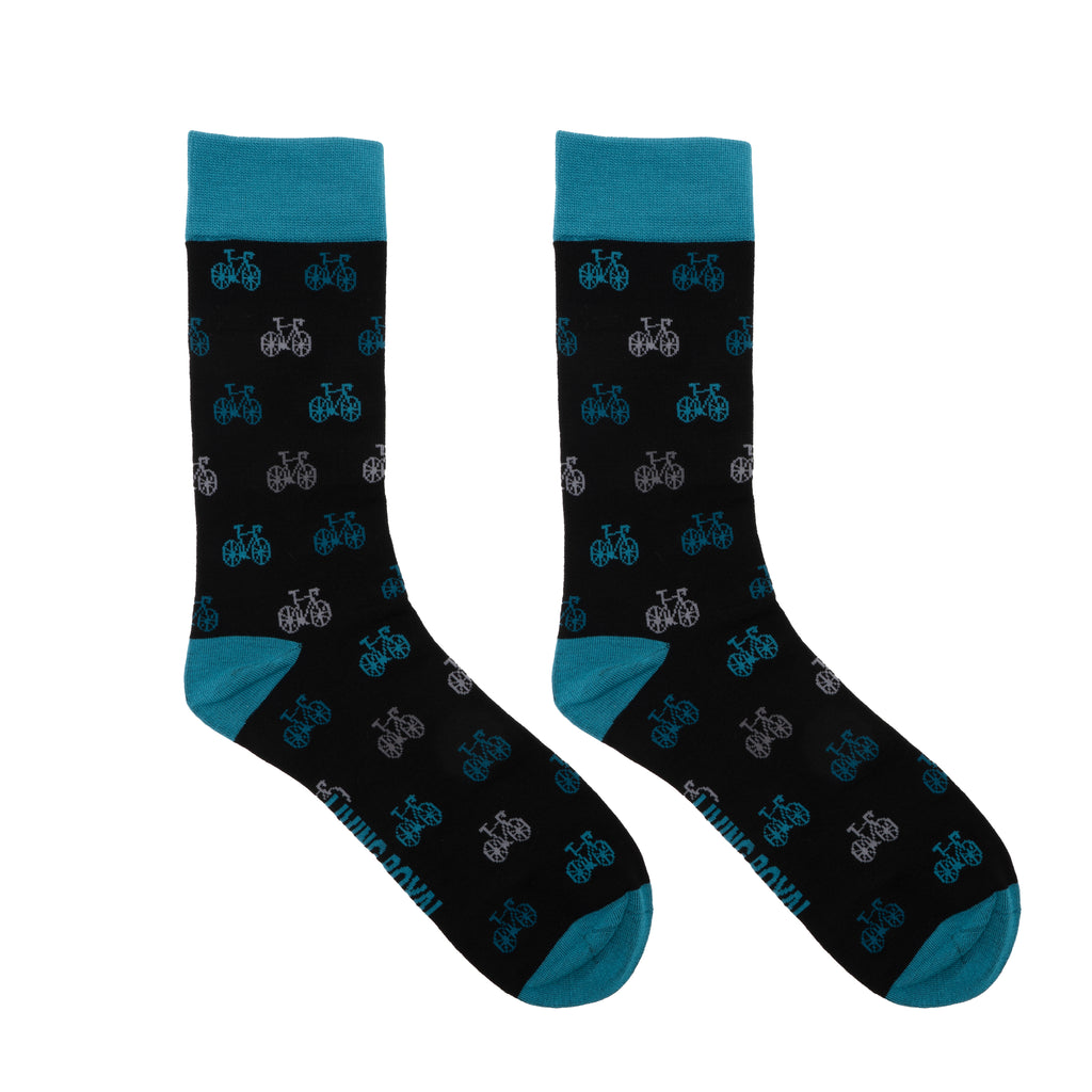 Bike Mens Bamboo Crew Socks