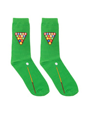 Billiards 3D Crew Sock