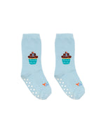 Cupcake Birthday 3D Kids Crew Sock
