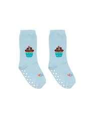 Cupcake Birthday 3D Kids Crew Sock