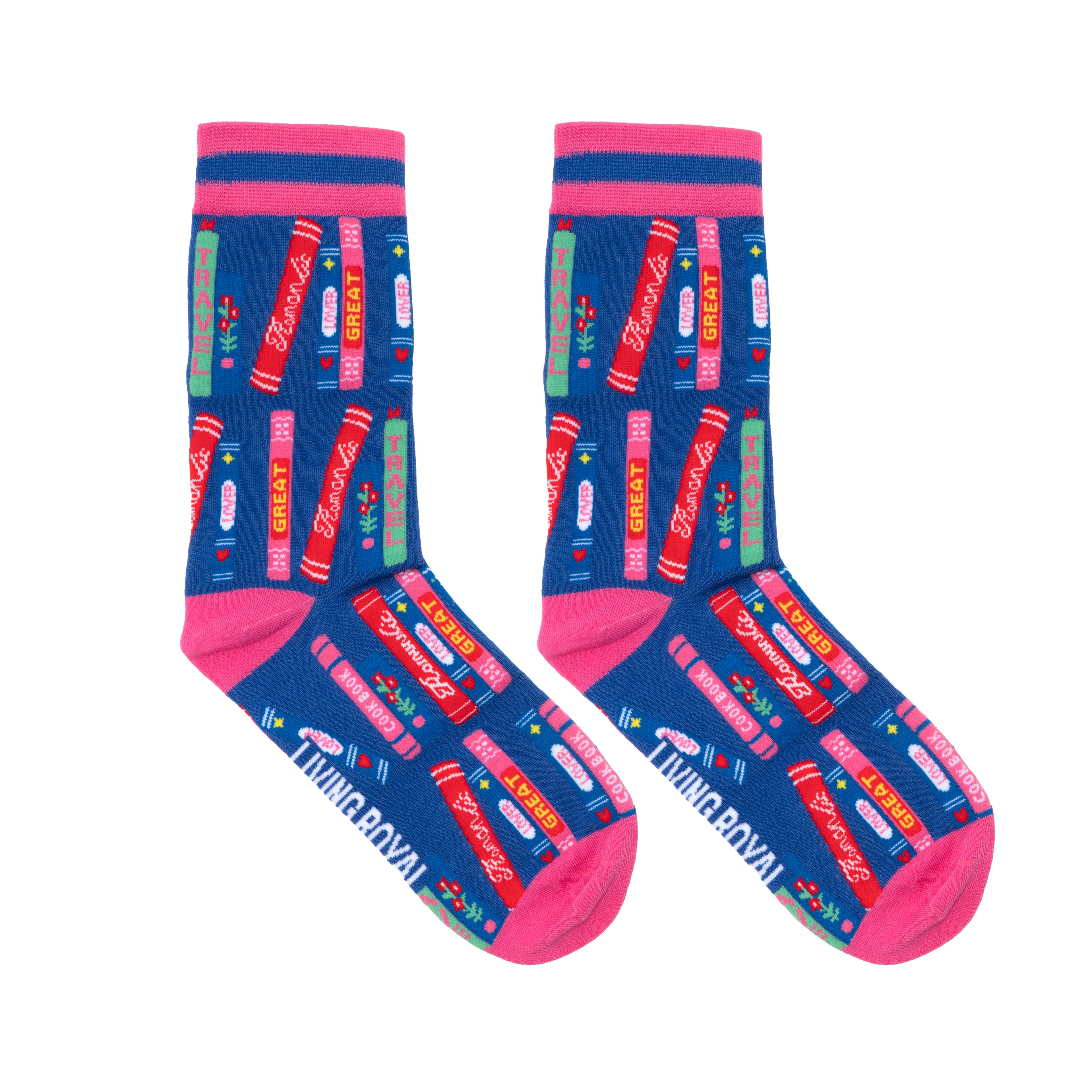 Book Club Women's Bamboo Crew Socks