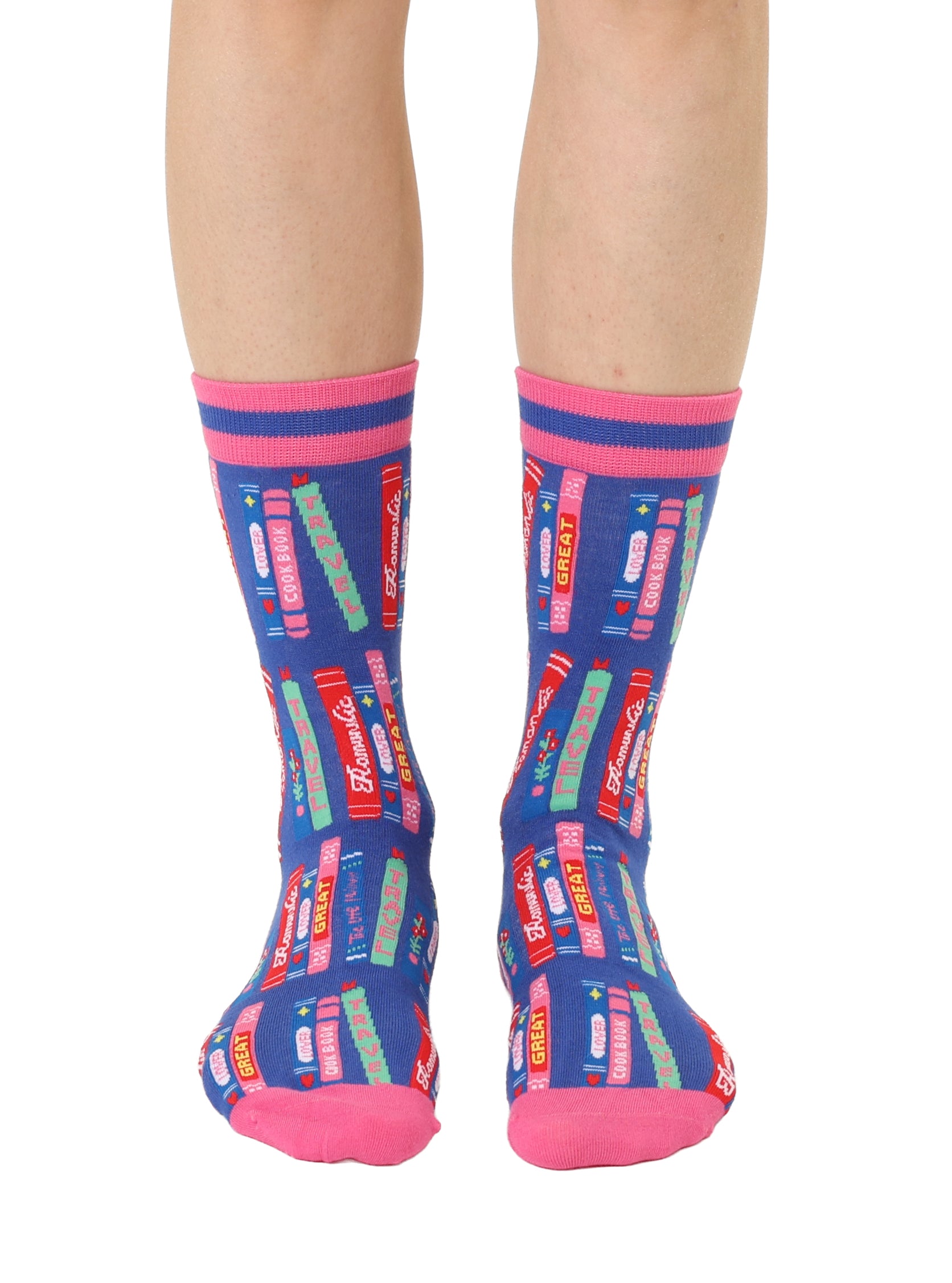 Book Club Women's Bamboo Crew Socks