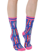 Book Club Women's Bamboo Crew Socks