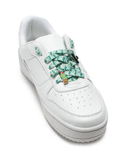 Cactus Shoe Laces and Charm Set