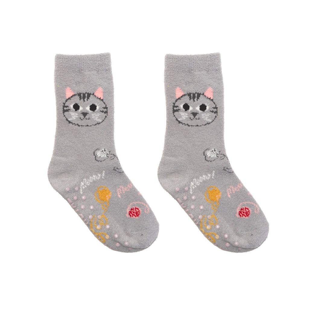 Cat Kids Fuzzy Socks