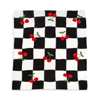 Checker Cherries Blanket