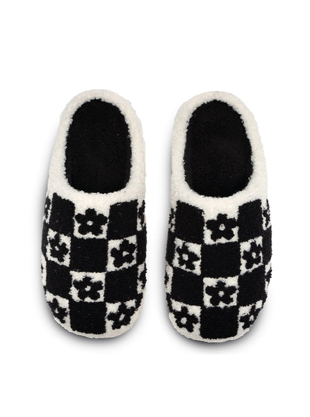 Daisy Checker Slippers