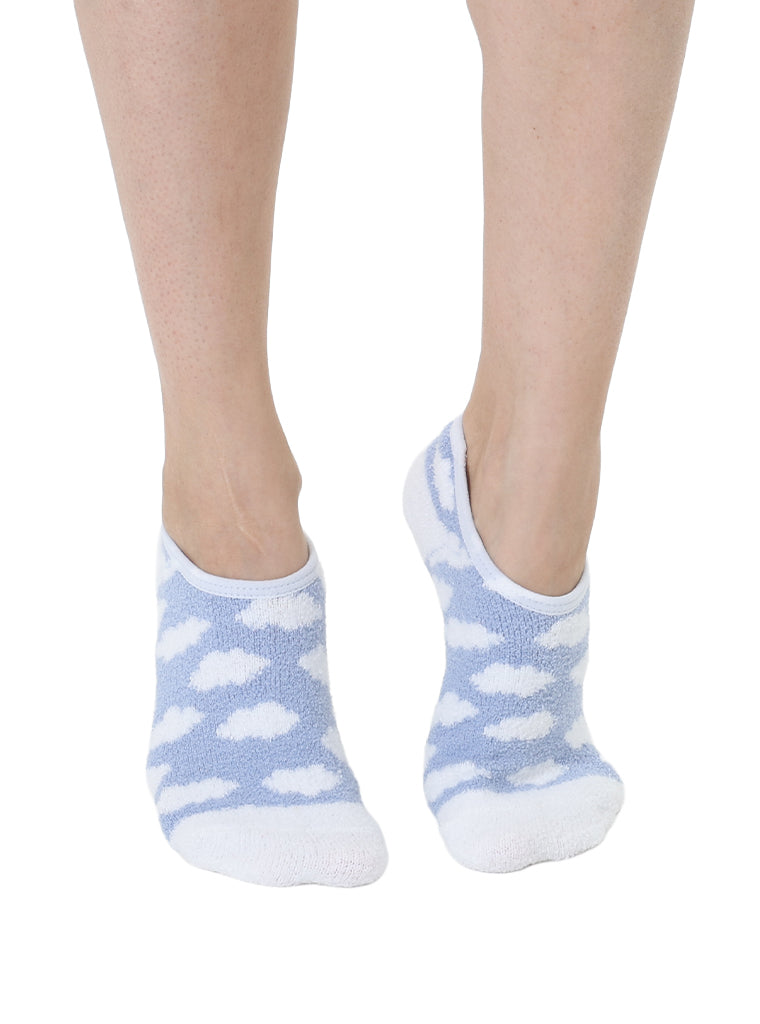 Clouds Fuzzy Slipper Sock