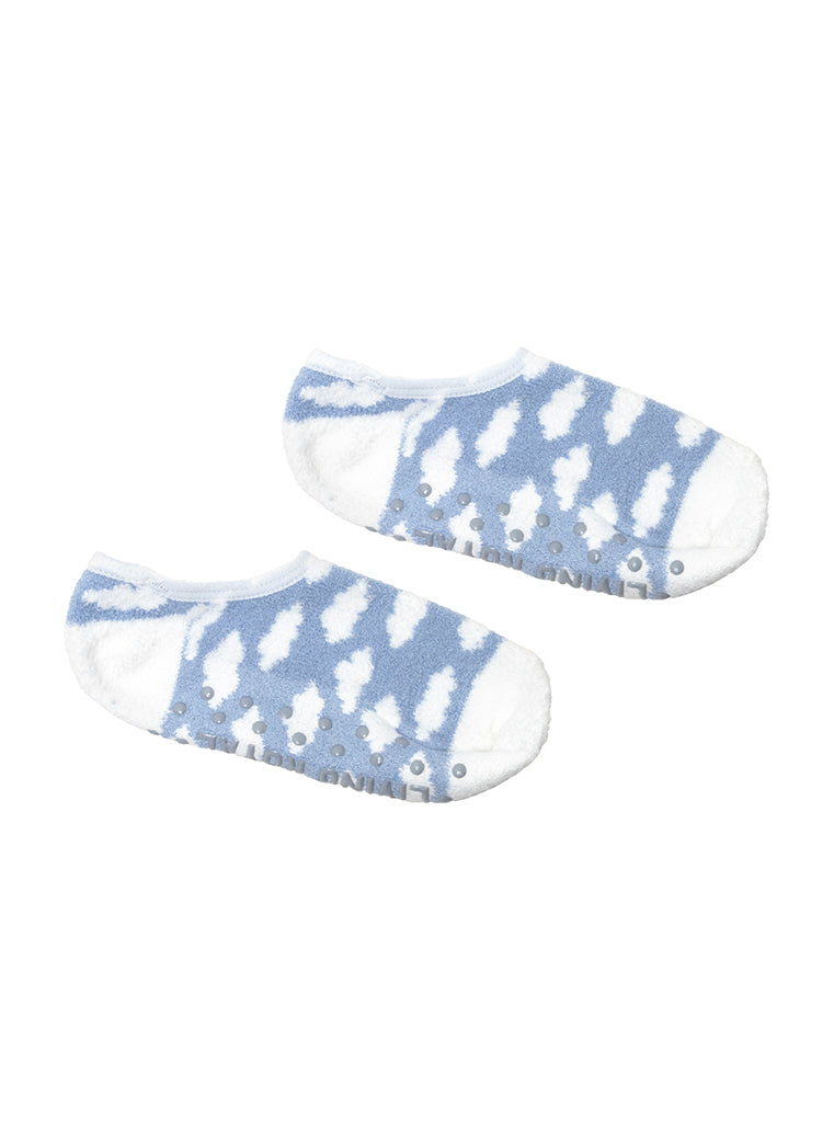 Clouds Fuzzy Slipper Sock