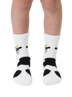 Cow Kids Fuzzy Socks