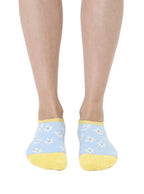 Daisy Fuzzy Slipper Sock