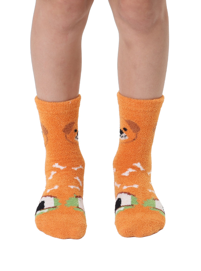 Dog Kids Fuzzy Socks