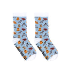 Dogs Kids Bamboo Crew Socks