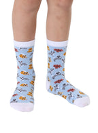 Dogs Kids Bamboo Crew Socks