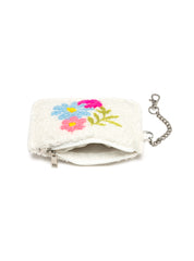 Flower Bloom Key Chain Pouch