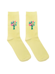 Flowers 3D Crew Sock