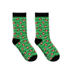 Football Kids Bamboo Crew Socks